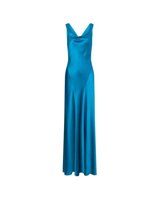 Maxi Dresses Alberta Ferretti en coloris Blue