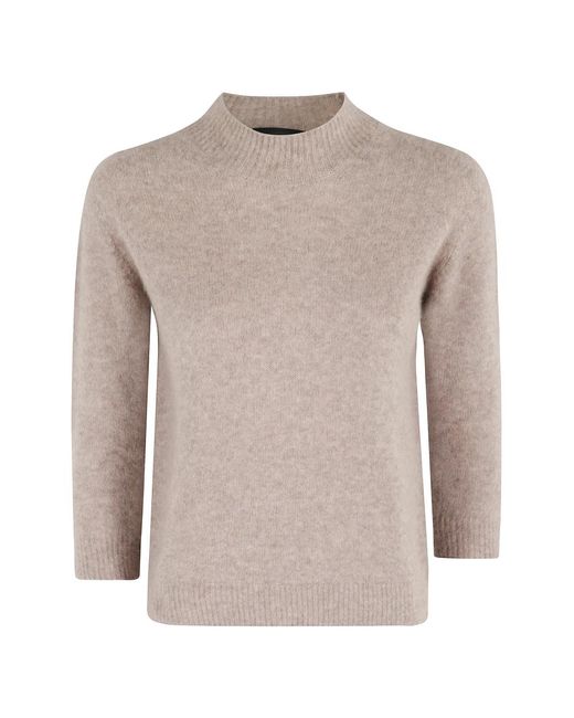 Cashmere Knitwear Roberto Collina en coloris Brown