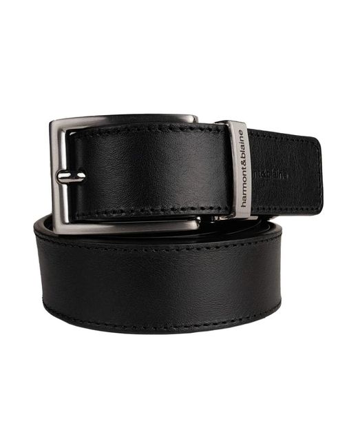 Cintura in pelle reversibile - marrone di Harmont & Blaine in Black da Uomo
