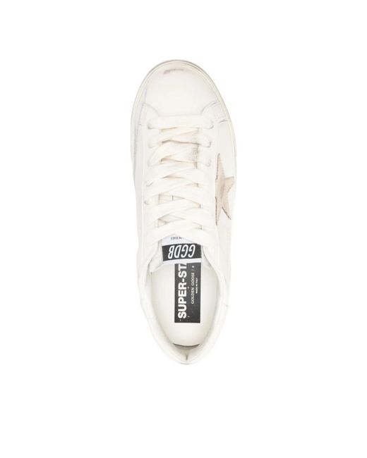 Golden Goose Deluxe Brand White Sneakers for men