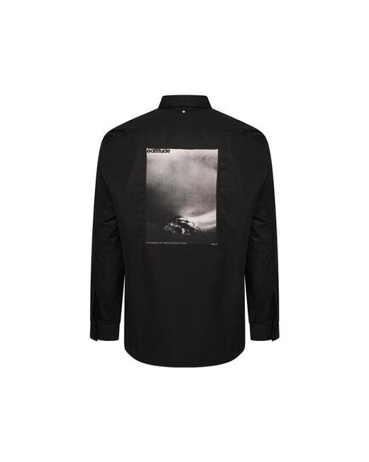 OAMC Schwarzes mark hemd mit klassischem design in Black für Herren