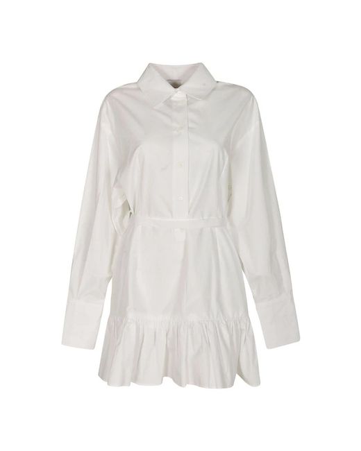 Patou White Shirt Dresses