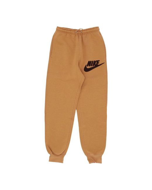 Nike Fitness ,Bruin ,Katoen Club Futura Jogger Suit in het Brown voor heren