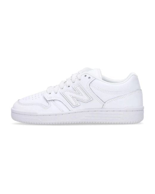 New Balance White Sneakers for men
