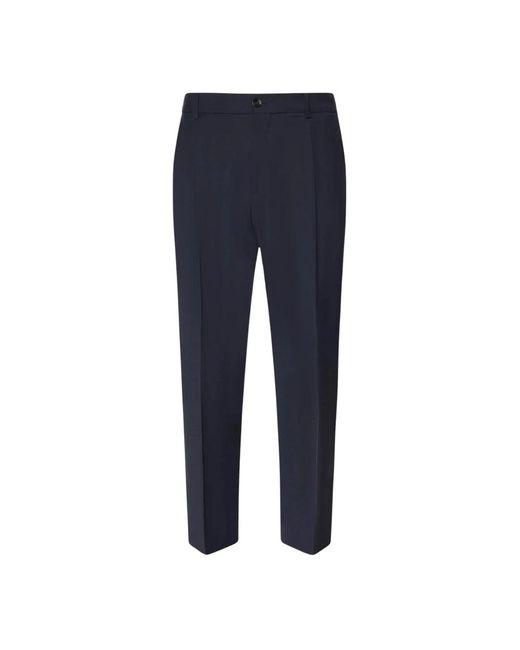 BE ABLE Blue Slim-Fit Trousers for men