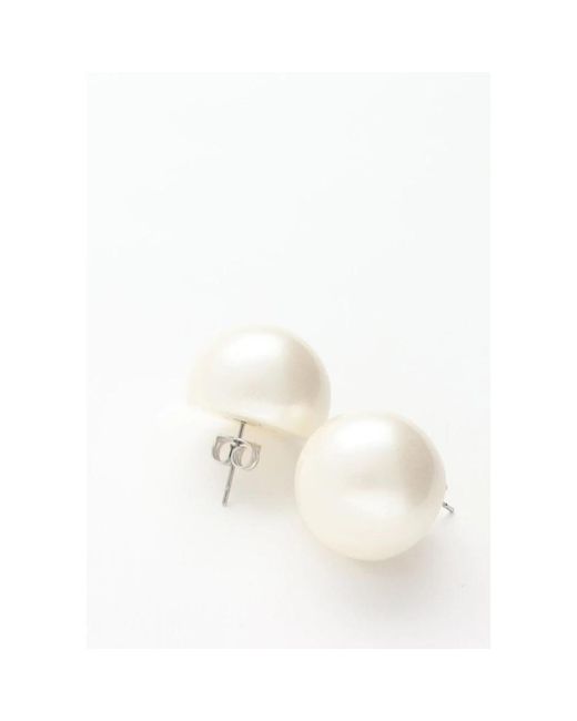 LOTT.gioielli White Parel Steker Rond