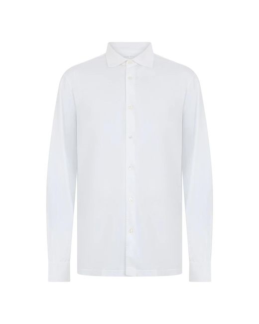 Fedeli White Formal Shirts for men