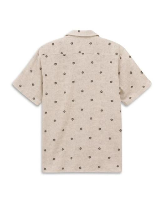 Bugatti Natural Short Sleeve Shirts for men