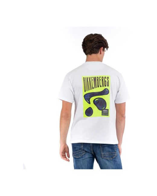 Bikkembergs White T-Shirts for men