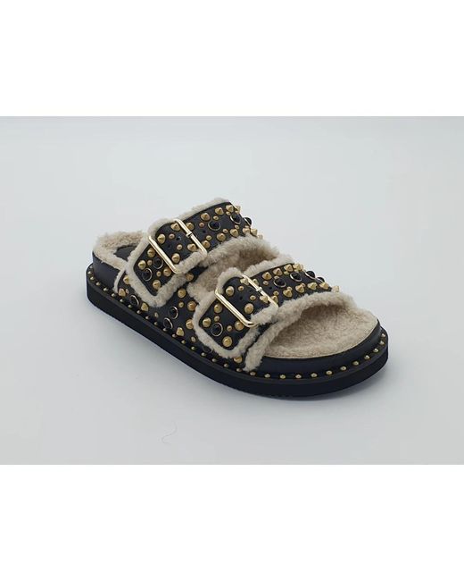 Sliders Ash en coloris Brown