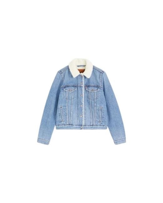 Levi'S, Chaqueta De Algodón Para Mujer, Mujer, Talla Levi's de color Blue