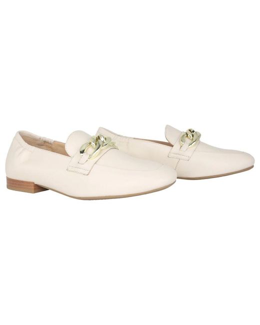 Loafers di Ara in White