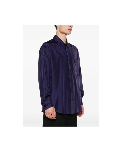Lemaire Blue Casual Shirts for men