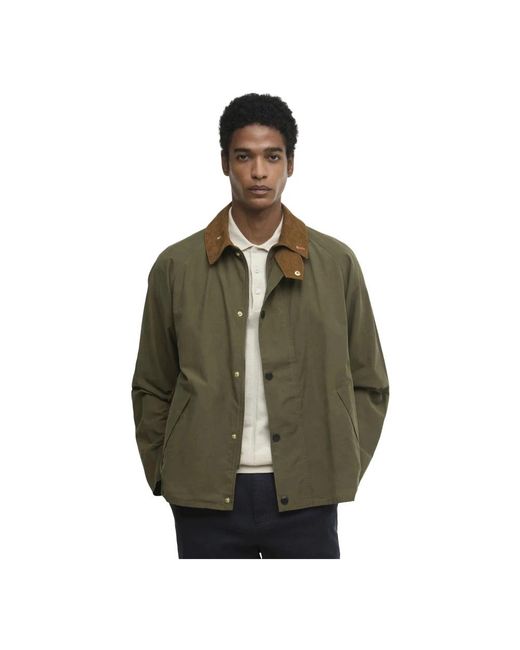 Light Jackets Barbour de hombre de color Green