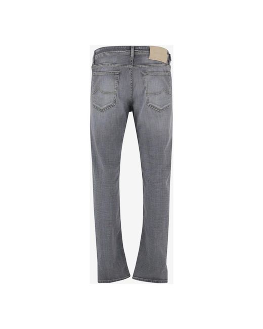 Jacob Cohen Gray Slim-Fit Jeans for men