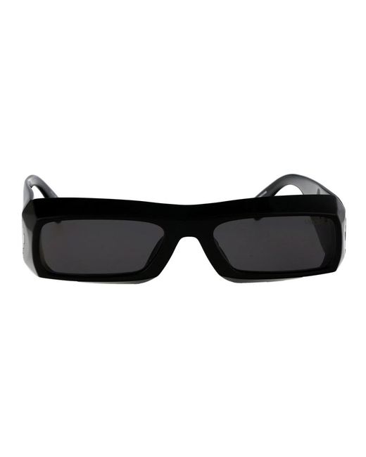 Marcelo Burlon Black Sunglasses
