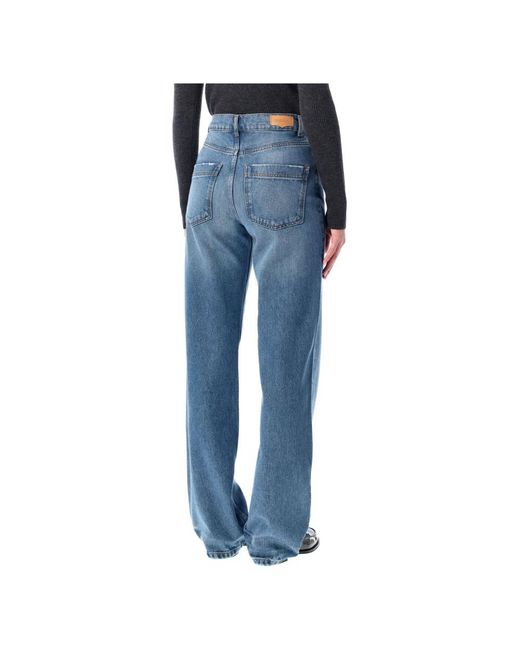 Sessun Blue Straight Jeans