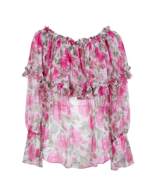 Blouses Chloé de color Purple