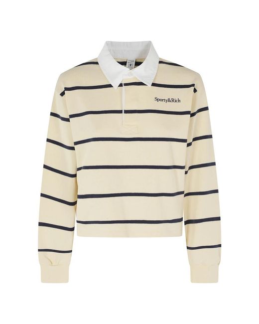 Sporty & Rich Natural Polo Shirts