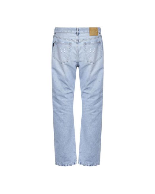 Haikure Blue Straight Jeans for men