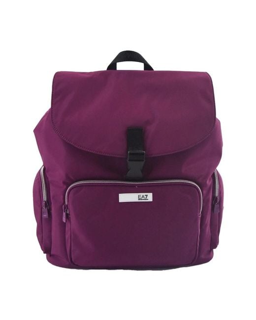 EA7 Purple Backpacks