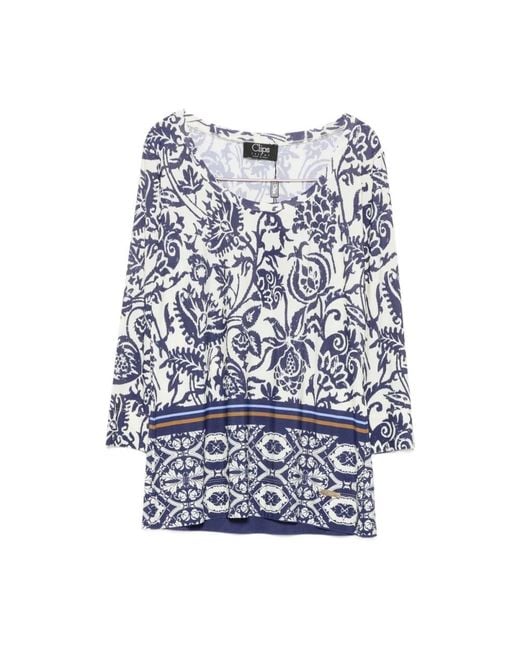 Clips Blue Blouses