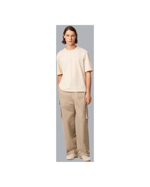 AMI Cargo Pants in het Natural voor heren