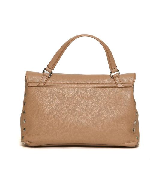 Zanellato Brown Kleine Tägliche Ecken-Tasche