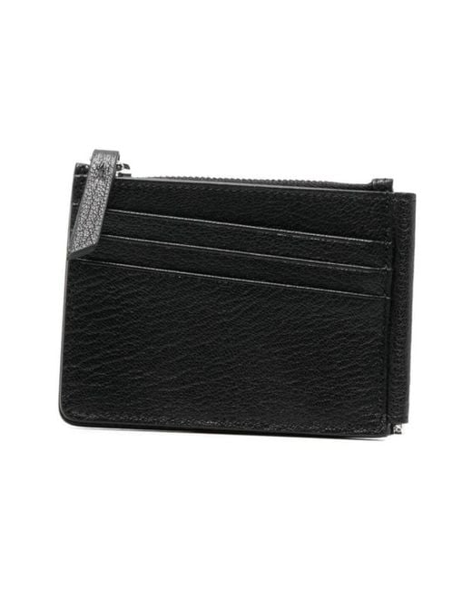 Maison Margiela Black Slim Pincer Wallet