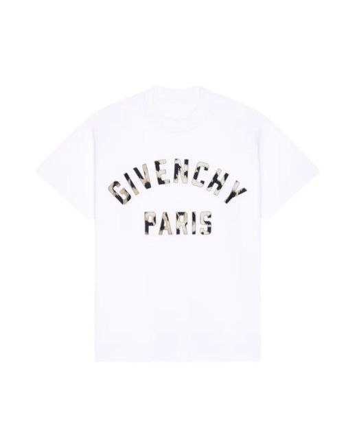 Givenchy White T-Shirts