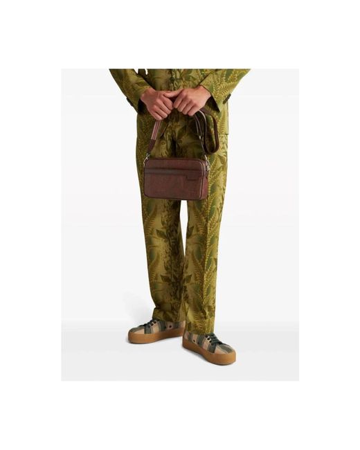 Etro Brown Messenger Bags for men