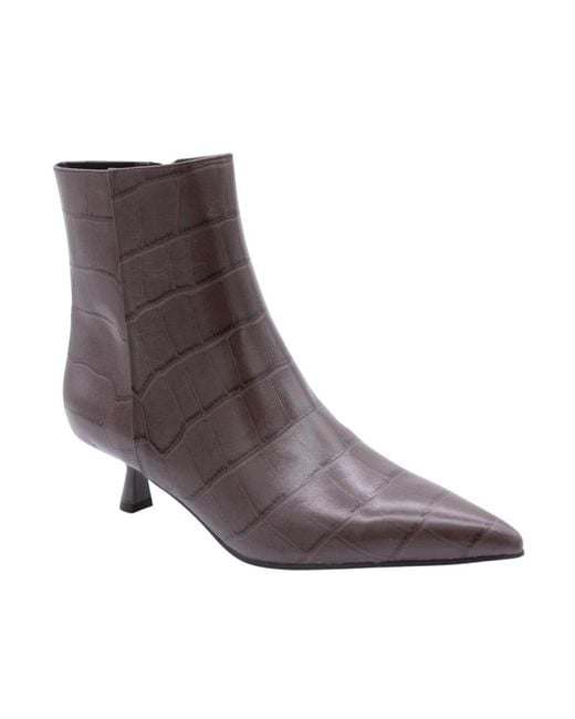 Bibi Lou Brown Heeled Boots