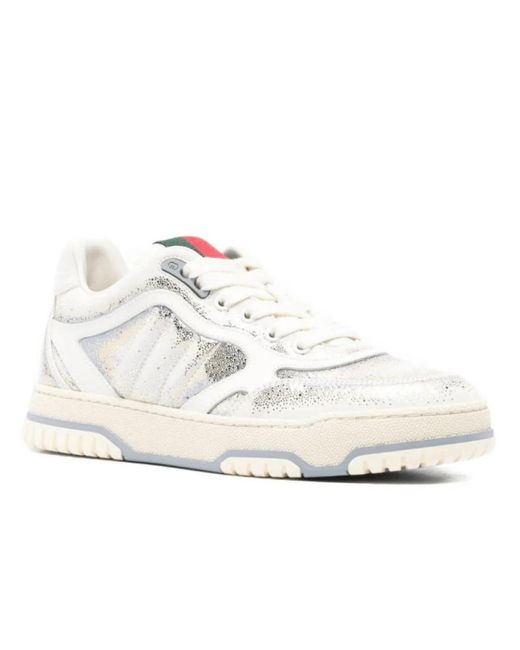 Gucci Re-Web Sneaker in het White