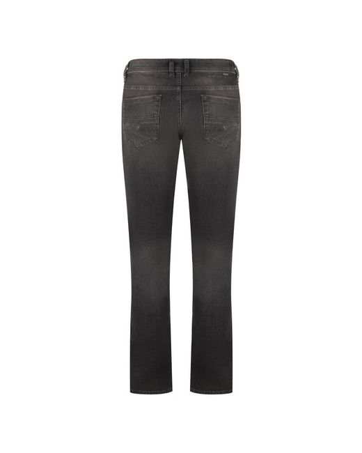 DIESEL Gray Slim Fit Jeans for men