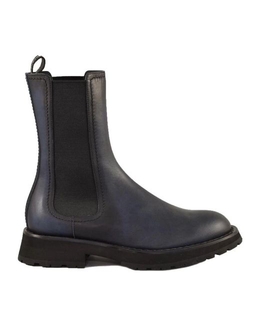 Alexander McQueen Black Chelsea Boots for men