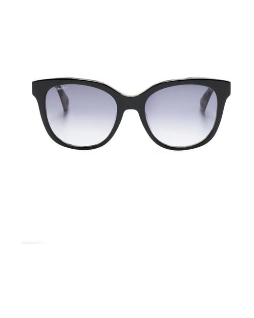 Max Mara Black Schwarze sonnenbrille mit original-etui