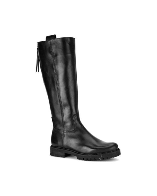 Gabor Black High Boots