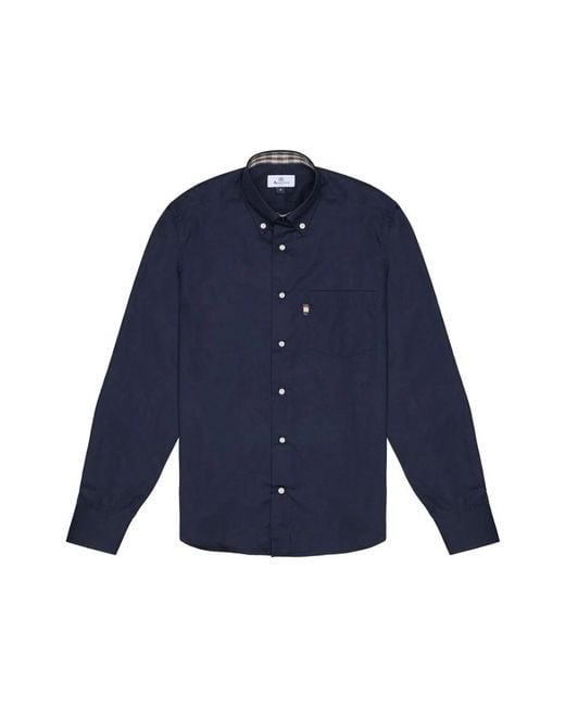 Aquascutum Blue Casual Shirts for men