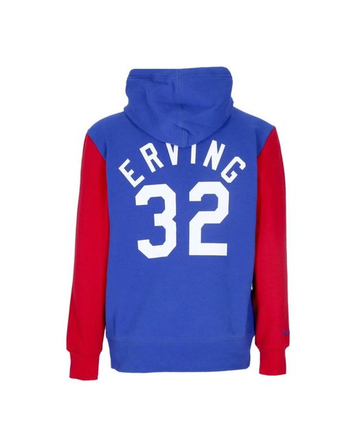 Hoodies Mitchell & Ness de hombre de color Blue