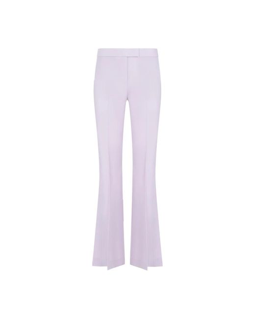 Wide trousers Theory de color Purple