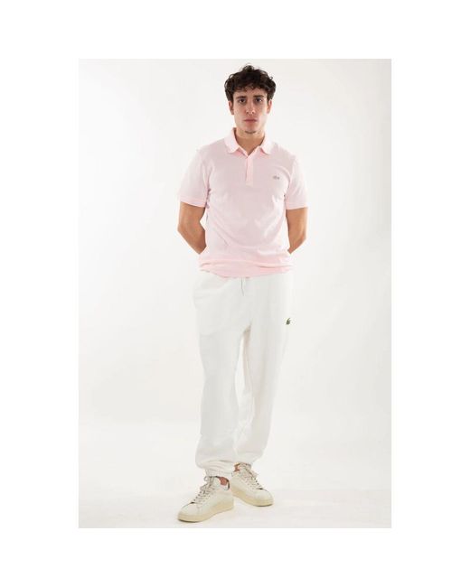 Polo Shirts Lacoste de hombre de color Pink