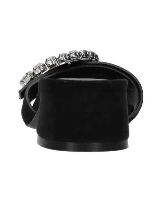 Stuart Weitzman Black Sloane 35