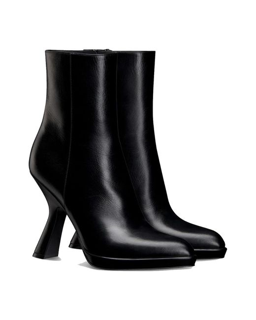 Dior Black Heeled Boots