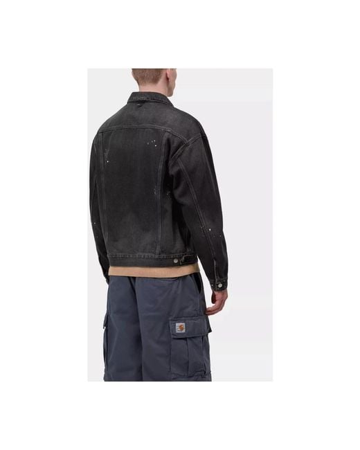 Carhartt Black Denim Jackets for men