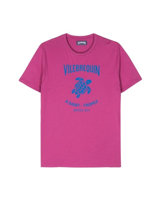 Vilebrequin Purple T-Shirts for men