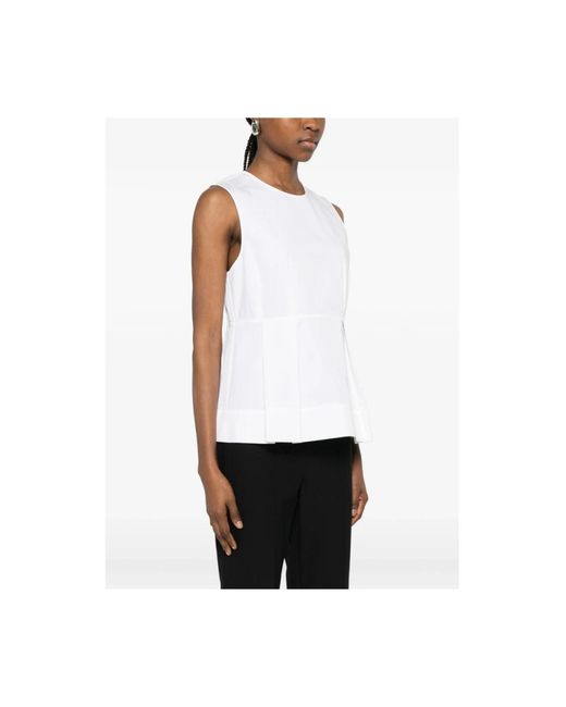 Vince White Blouses
