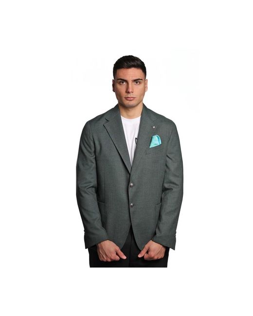 Bharnaba Aloe Jacket in het Gray voor heren