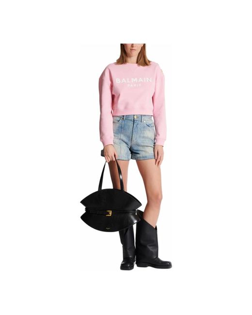 Balmain Sweatshirts in het Pink