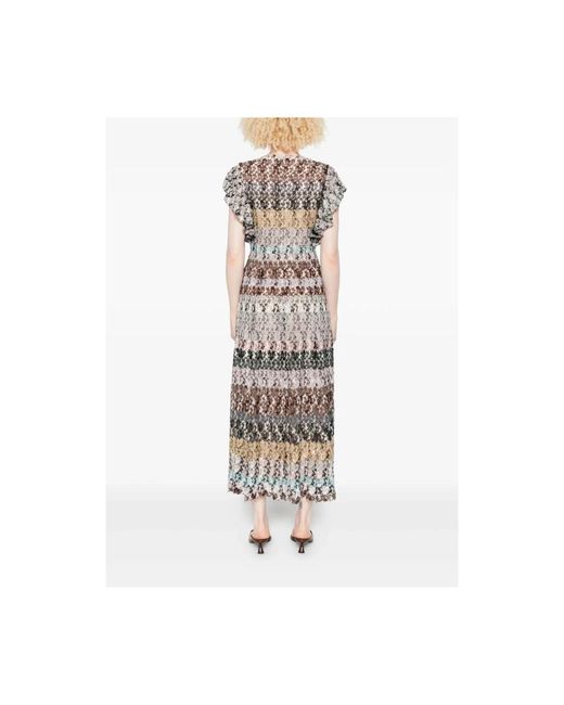 Missoni Maxi Dresses in het Natural