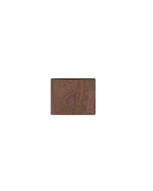 Etro Brown Wallets & Cardholders for men
